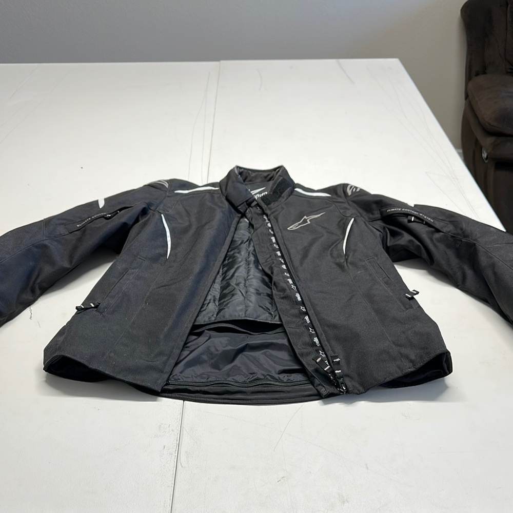 Alpinestars Black Performance Motorcycle Jacket
